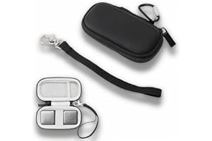 Sxhlseller Heart Monitor Case for AliveCor Kardia Mobile 6L EKG, Portable Heart Rate Device Storage Carrying Holder with Strap for AliveCor Kardia Mobile 1L EKG