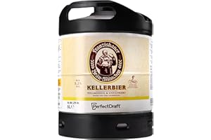 ‎FRANZISKANER Franziskaner Kellerbier, Perfect Draft (1 x 6l) MEHRWEG Fassbier