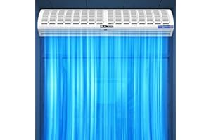 ZH-1 60cm-120cm Gewerblicher luftschleier für Tür, Fenster, Eingang, Wandmontierter Hoch Luftvolumen Umluft Innenluftschleier, natürlicher Wind