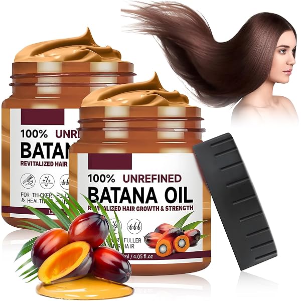 Batana-Öl Haarmaske – Repariert Haarschäden, Für Alle Haartypen, Mit Antioxidativem Schutz