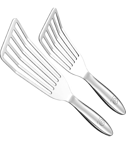 Roestvrijstalen keukengerei set 6-delige, 304 roestvrijstalen kooklepelset inclusief pollepel, soeplepel, schuimspaan, spatel, stevige wokspatel, pastaschep