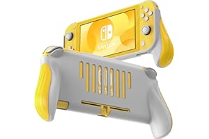 Coque de protection ergonomique pour Nintendo Switch Lite, JUSPRO - Confortable - Pour jeux vidéo - Accessoires compatibles avec Nintendo Switch Lite