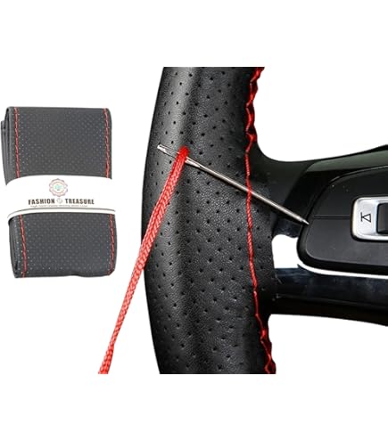 Volante – Coprivolante Coprivolante In Vera Pelle Colore Blu