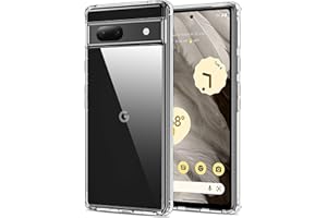 Coiwxmoi Przezroczyste etui do Google Pixel 7 5G 6,3", ultra cienkie, miękkie, przezroczyste, elastyczne, silikonowe etui na telefon komórkowy, odporne na uderzenia, żółte, odporne na zarysowania,