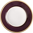 Maxwell & Williams Teas & C’s Kasbah Cake Plate in Gift Box, Classic Rim Style, Porcelain, Violet, 19.5 cm