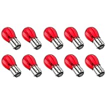 Lampadine Auto 12V 21/5W BAY15D Rosse - 2 Pezzi Per Luci Posteriori Moto E Ciclomotori - Foto 2
