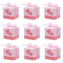 Cajas De Regalo Para Dulces - Pack 30 Unidades (6.5x6.5 Cm)