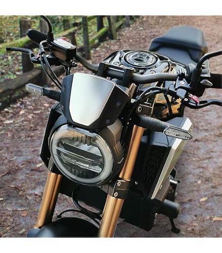 Puig 9734F – Saut De Vent Fumé Foncé Pour Honda CB125R Et CB300R NEO SPORTS CAFE (2018-2020) – Testé En Soufflerie