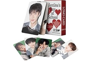 YUTO Exo - Album fotografico per San Valentino a scuola, set di biglietti Lomo per fan exo, regalo per ragazzi e ragazze
