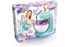 Canal Toys – So Slime – Twist & Slime | Mixeur pour slimes gourmands | Guide de recettes - 6 slimes, 6 colorants & 6 décorations – Loisir Créatif & Activité manuelle 6 ans+ – Coffret créatif – SSC 229