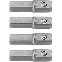 Adattatori Da Esagonale A Quadrato 1/4" - 4 Pezzi Per Cacciaviti Elettrici E Utensili - Foto 10