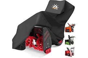Zettum snöslunga skydd, 600 D PU-beläggning snöslunga skydd vattentät och tung snöslunga tillbehör för EGO, Honda, Ryobi, Cub Cadet, Ariens, Troy Bilt, Toro