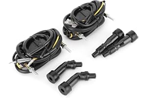 MASYOSH 2pcs Ignition Coils + 4pcs Caps 33410-45012 Fits for Suzuki GS550 GS750 GS850 GS1000