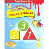 &Ouml;rnekli Boyama Dizisi Sayılar Şekiller