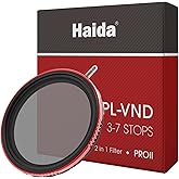 Haida Camera Pro II &Ccedil;ok Kaplamalı Dairesel Polarize + Değişken N&ouml;tr Yoğunluklu SLR Kamera Lens Filtresi Su Ge&ccedil;irmez &Ccedil;izilmeye