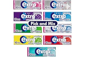 VAPEWAVES Extra Chewing Gum Pick and Mix All Flavours Helps keep Teeth Clean And Mouth Fresh (10)