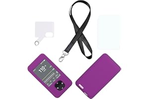 SNK Silicone case for Dexcom G7 & G6 Receiver (Includes Lanyard + Lanyard Patch + Screen Protector) (Dpurple)