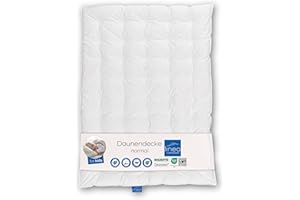 ‎BÖHMERWALD LINEA by böhmerwald Kids Daunendecke normal, 90% Daunen / 10% Federn, weiß, 100 x 135