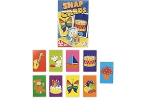 GENERIC 1x Snap Playing Cards ~ Pack of 36 cards ~ Cute Children's Design, Matching Pairs Game, Great Memory Boosting Activity