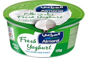 Almarai Fresh Full Fat Plain Yoghurt, 170 gm