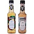 Bevaro Premium Flavored Syrup Combo - 300ml Each | Roasted Hazelnut & French Vanilla | Rich, Authentic Flavours | Perfect for Coffee, Desserts & More