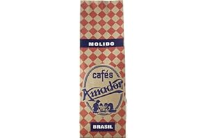 Cafés AMADOR - Café MOLIDO FINO Natural Arábica - BRASIL PINHAL (Molienda para Cafetera Italiana / Espresso) 250g