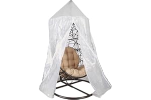 ‎WEBAVITA Webavita Abdeckhaube für Hängesessel Grills Gartenkamine Sonen-Schirme Pflanzen Stühle Gartenmöbel | Regenschutz Universal