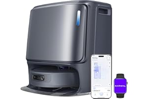 NARWAL Freo Z Ultra - Aspirateur Robot Laveur - Double Puce IA et Évitement d'obstacles Intelligent et Ultra-Précis, Aspiration 12 000 Pa, Brosse Rotative Anti-Enchevêtrement, App (Le Gris​​)