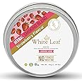 White Leaf Tobacco & Nicotine Free Smoking Mixture With 100% Strawberry Flavour Herbal Smoking Blend (makes 40 rolls) Tobacco Alternatives, Herbal Smoking Mix 1 Pack 30gm
