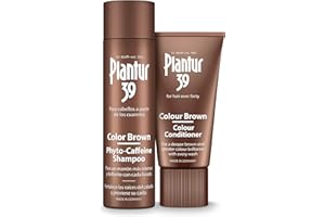 Plantur 39 Colour Phyto Caffeine Shampoo 250 ml + Conditioner 150ml I Anticaida Mujer | Oculta Raíces del Pelo y Reduce la Caida del Cabello Mujer
