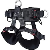 SOB Climbing Harness Guide Harness Half Hip Harness for Mountaineering High Mountain Rescue Rock Climbing Expedition