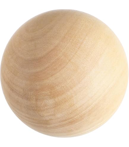 Rohholzkugeln Aus Buche – 25 Mm, Ungebohrt, 100 Stück, Naturholz Für Basteln & DIY