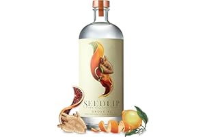 Seedlip Grove 42 | Non-Alcoholic Spirit | with Distilled Citrus Botanicals | 0% vol | 70cl | Notes of Orange | Ginger & Lemon | Enjoy with Cocktail Mixers & for Non-Alcoholic Drinks