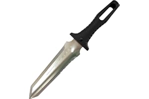 NISAKU Tomita Miyamato No830 Hori Hori jardin paysager Creuser outil Lame en acier inoxydable, poignée en polymère durable et de la gaine