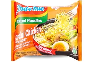 VANTEXI Indomie Special Chicken Flavour Noodles, 75g (Pack of 40) - (Packaging May Vary)