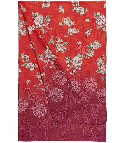 Bassetti Granfoulard Mira Drap Ameublement Multi-usages 180x270 Cm Rouge - Couvre-lit Canapé Pique-Nique