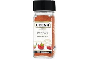 UBENA, Paprika Affumicata, Esalta Piatti Orientali, Grigliate, Formaggi Freschi e Patate, Formato Vasetto da 35 gr