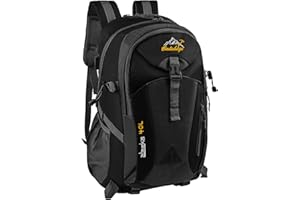 NVIYAM Wanderrucksack, 40L Herren Damen Trekkingrucksack, Wasserdicht Rucksack Leicht Groß Reiserucksack, Outdoorrucksack mit Reflexstreifen für Wandern, Radfahren, Bergsteigen