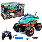 VARDEM Uzaktan Kumandalı Full Fonksiyon Şarjlı Monster Canavar Araba, Off-Road B&uuml;y&uuml;k Tekerlekli RC Ara&ccedil;, USB Şarj Kablolu, Ku