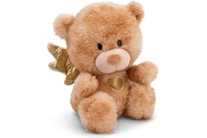 NICI Dein Schutzengel Kuscheltier Bär La La Bearie 28cm in Geschenkbox - Teddybär klein, Niedliches Stofftier zum Kuscheln und Spielen, Plüschtier für Schmusetierliebhaber - 61184