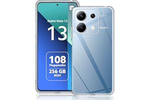Mayfun Funda para Xiaomi Redmi Note 13 4G (Non per Redmi Note 13 5G) Funda Silicona, Transparente Carcasa TPU Suave Caso Delgada, Antigolpes, Arañazos, Flexible Cover Anti-caída Protectora Case