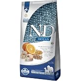 N&amp;D D&uuml;ş&uuml;k Tahıllı Ocean Morina Balıklı Portakallı Yetişkin K&ouml;pek Maması 12 kg