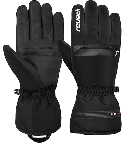 Gants De Ski Ziener Gary AS – Imperméables, Respirants, Membrane Aquashield, Paume Compacte