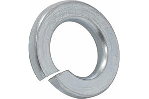 AERZETIX - C67566 - Juego de 100 arandelas Grower freno resorte DIN127 - para perno/tornillo M6 - en acero galvanizado - montaje atornillado tornillo tuerca apriete estanqueidad fijación mecánica