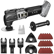 Outil oscillant - CIKONIELF - Kit sans fil - 6 vitesses réglables