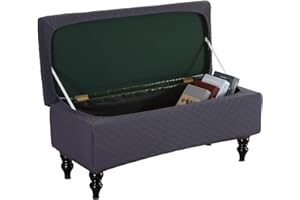 RTSFKFS Elasticizzato Copri Pouf Rettangolare Apribile, Copri Ottomano Pouf Rettangolare Contenitore Copri Pouf Poggiapiedi Copertura per Cassapanca Fodera Panca Pieghevole,Milky,bMedium ( Color : #30 , Size