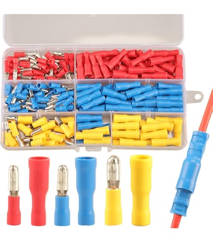 Produktbild von 40 Stück 2-poliger Steckverbinder – 18-22 AWG, Wasserfest, Flammhemmend, Für Auto, LKW, Boot & Audio