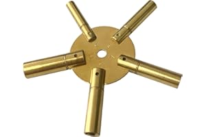 JEWELLERS TOOLS Uhrenschlüssel, aus Messing, 3 - 11