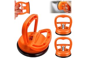 AHLMA 3 Stück Saugnapf Dent Abzieher Beulen Reparaturset Auto Dellen Rausziehen Saugheber Funktion Schwerlast Dellenentfernung Vakuum Saugnapf Saug Heber für Auto Dellen Handy Glasscheiben Laptop