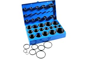 HFS(R) 419 pcs Universal O-Ring Assortment Set Metric Kit Automotive Seal Rubber Gasket